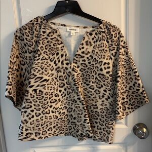 SOAKED Animal Print Women's Top